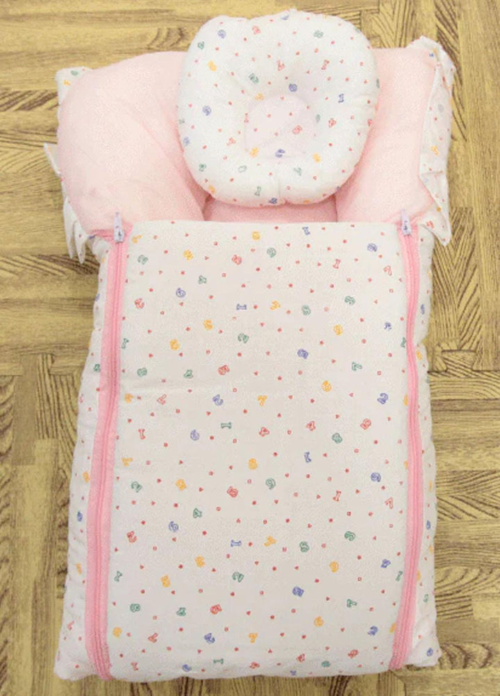 Plush Mink    Mom's Hug 2pc Carrier Set Pink - Baby Product