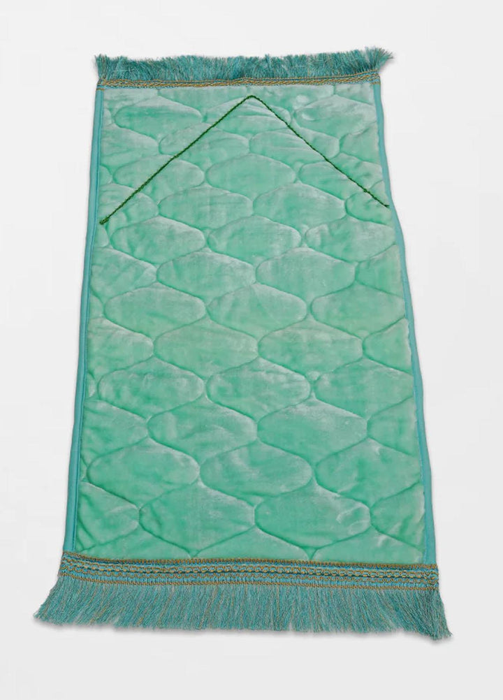 Plush Mink    Musalah Kids Prayer Mat Foam- Mint Green - Prayer Mats