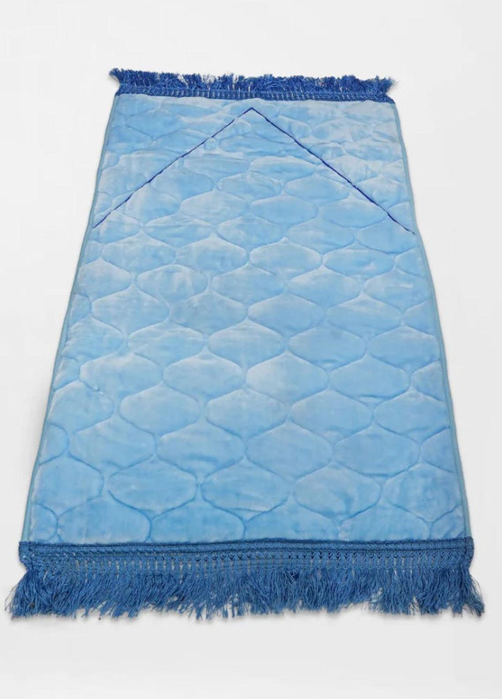 Plush Mink    Bandagi Prayer Mat Foam- Sky Blue - Prayer Mats