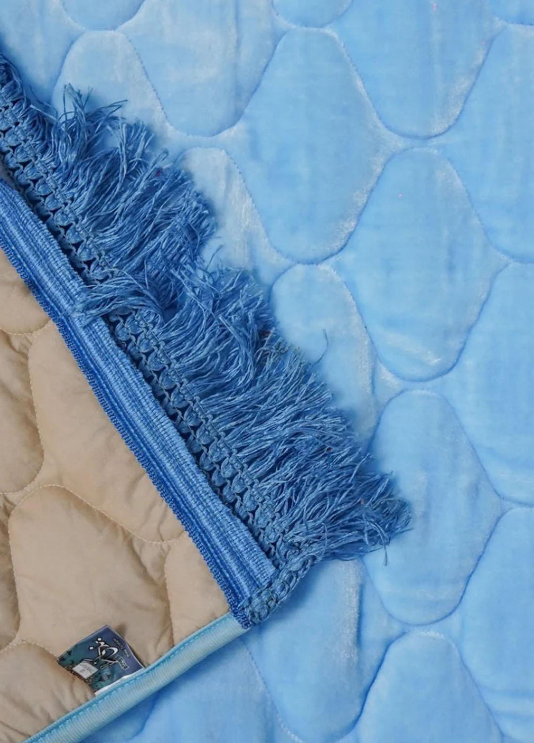 Plush Mink    Bandagi Prayer Mat Foam- Sky Blue - Prayer Mats