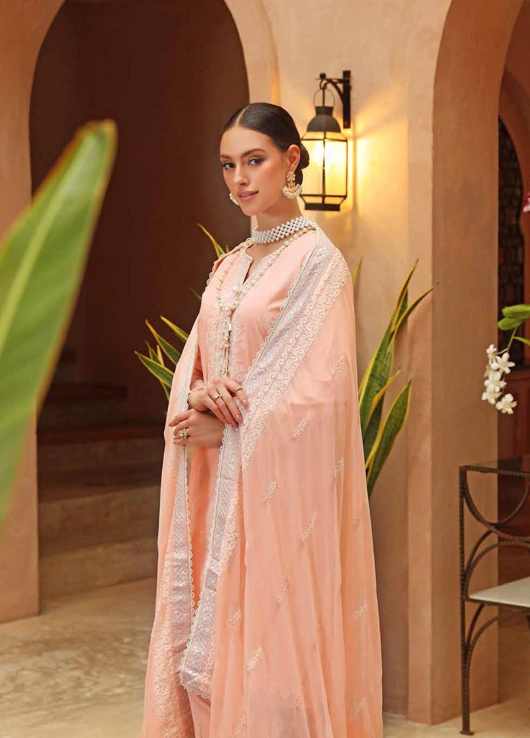 Gul Ahmed Embroidered  Suits Unstitched 3 Piece GA22CM PM-22075 - Festive Collection