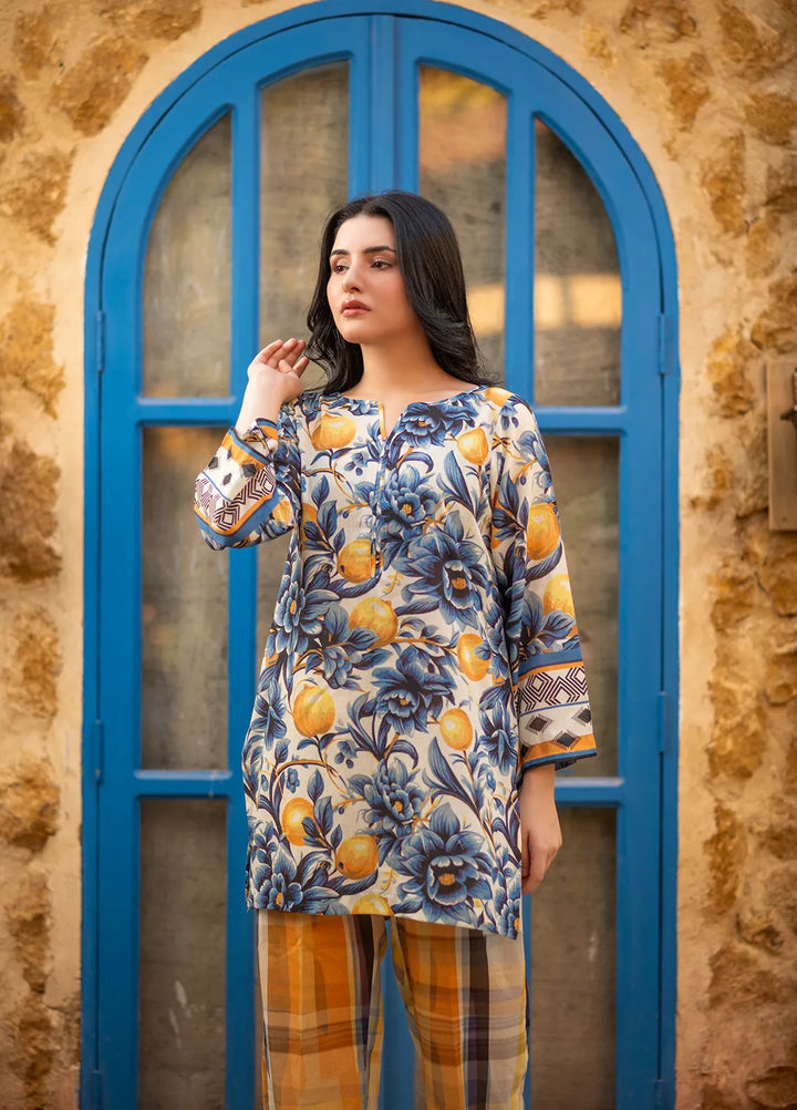 Popular Style Pret Printed Karandi 2 Piece Suit D-10