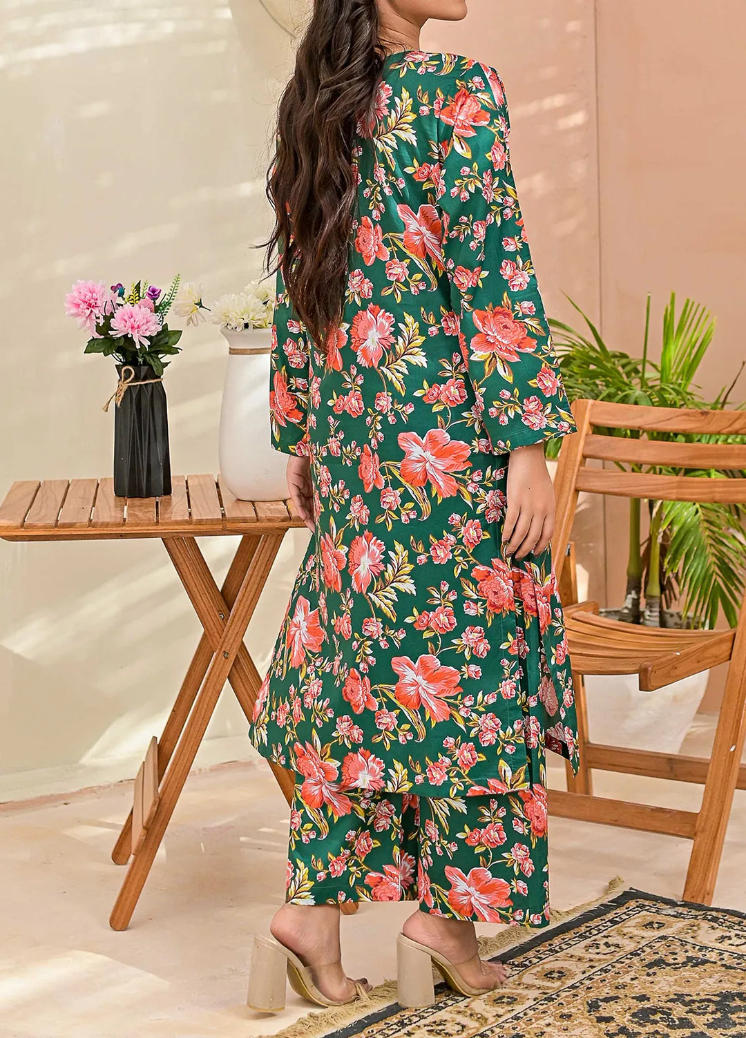 Pret Diaries Embroidered Cambric Cotton 2 Piece Suit 50134