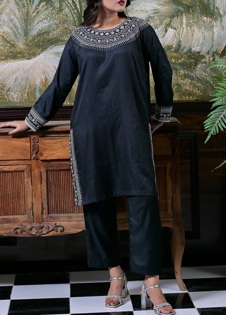 Pret Diaries Embroidered Self Twill 2 Piece Suit 50148
