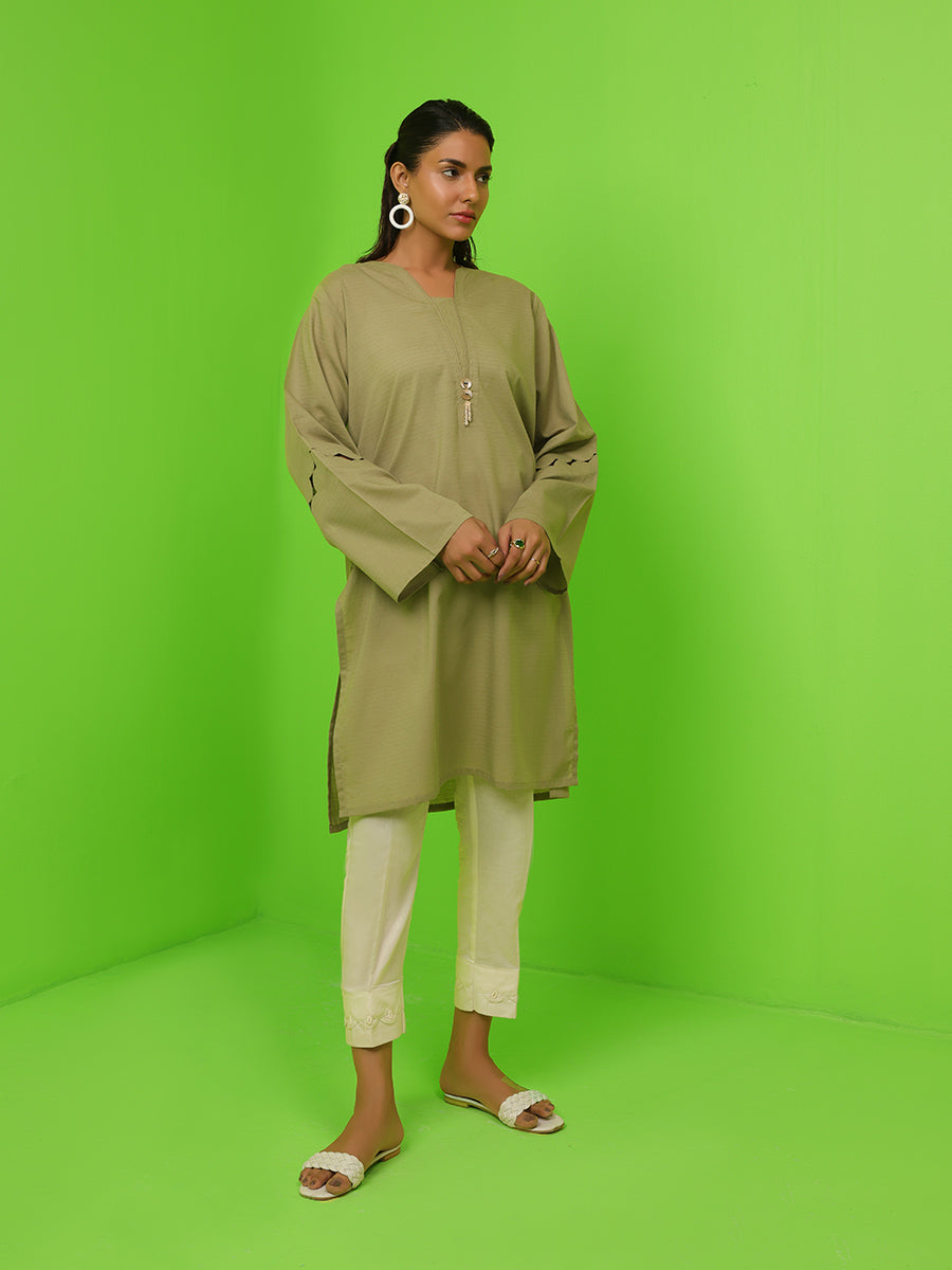 Salitex Women Solids Lawn 1 Piece Shirt WRTKBA24AL125 - Winter Collection