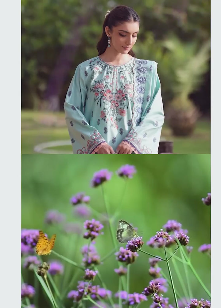 Mehrang by Pashmire RTW Embroidered Lawn Cotton 3 Piece Suit Zaryal Casual Collection