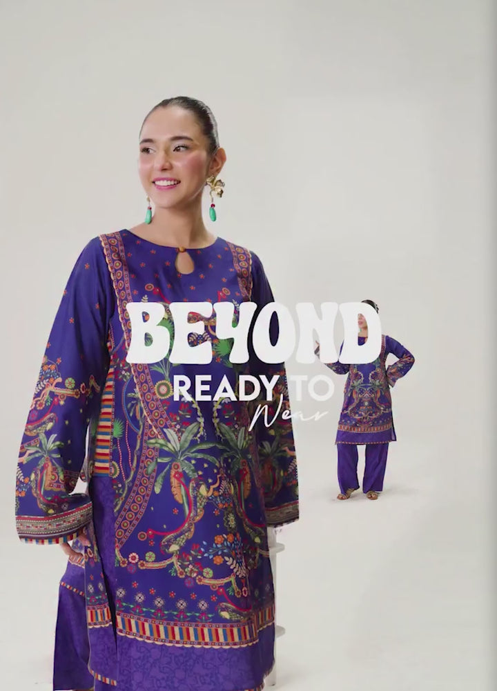 Sahane Pret Printed Poly Lawn 2 Piece Suit ME26009 Vibed