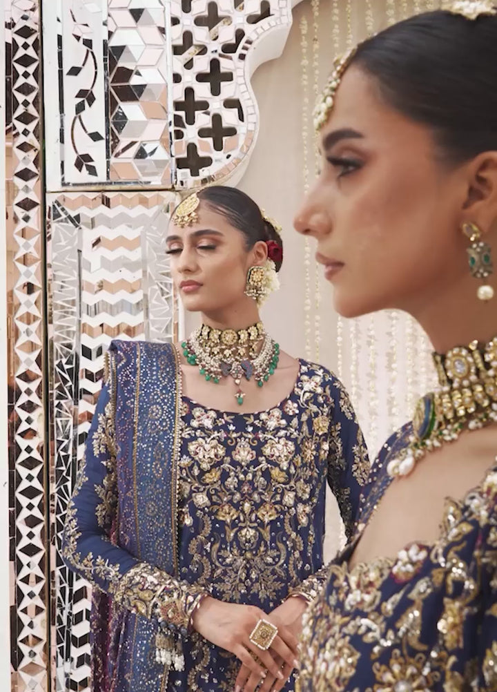 Aik Atelier Embroidered Silk Suits Unstitched 3 Piece AIK25EF Vl2 Look 05 - Formals Collection