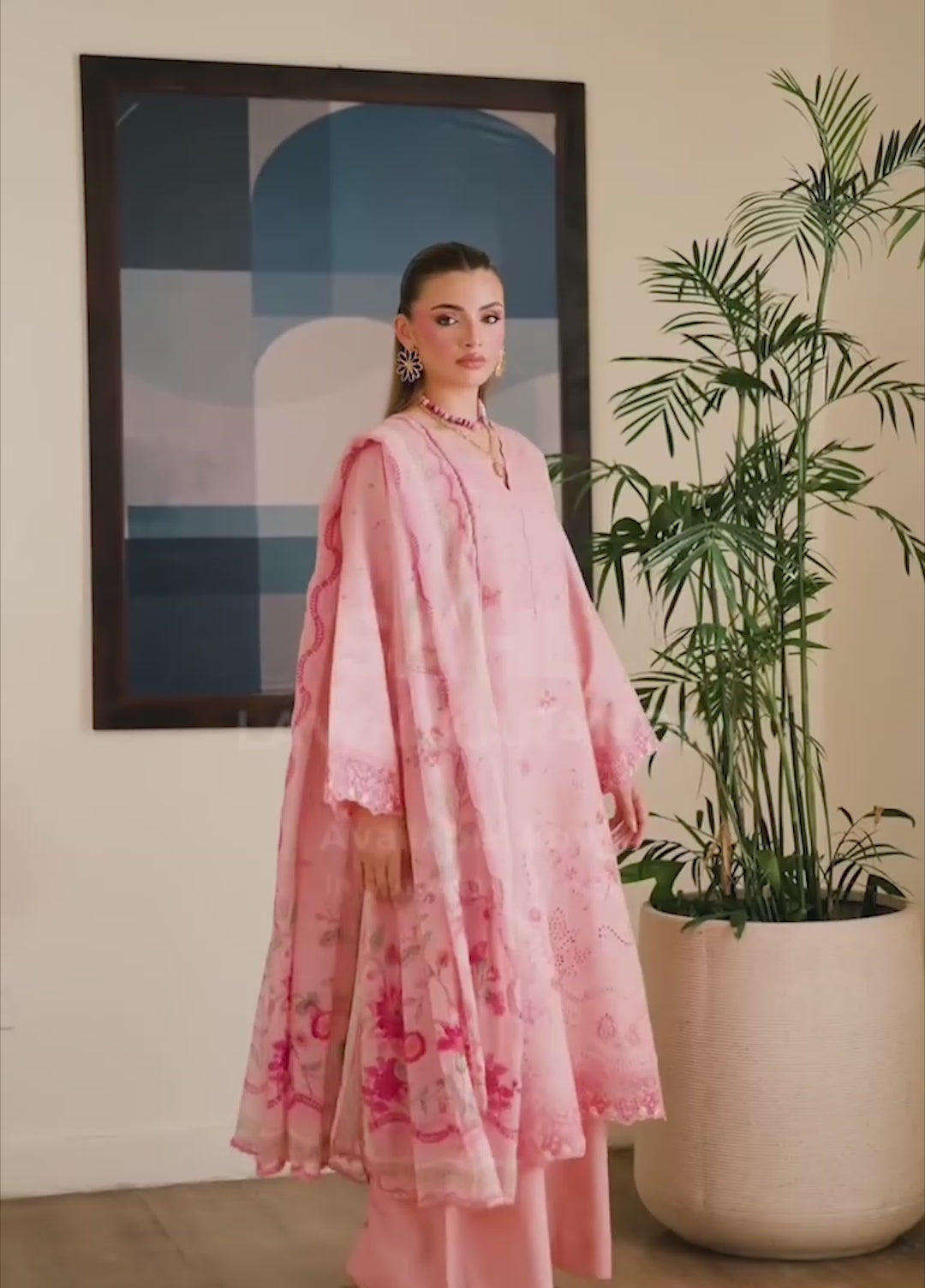 Sahl by Rashid Textiles Unstitched Embroidered Lawn Karandi 3 Piece Suit RT26USLK D-3912 - Casual Collection