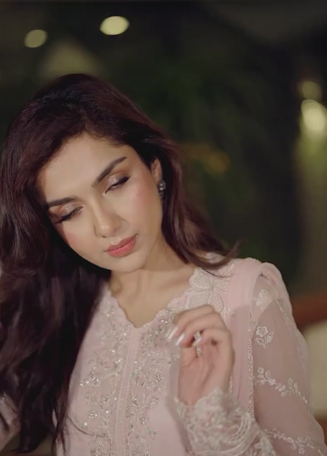Azure Unstitched Embroidered Chiffon 3 Piece Suit AZ26ULC Twirling Tulip - Festive Collection