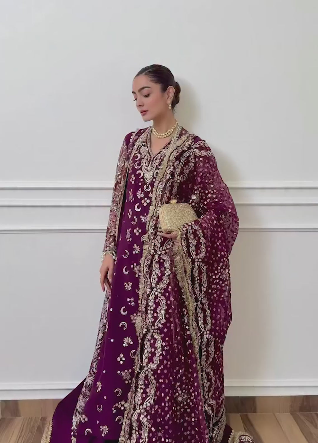 Dastangoi by Afrozeh Unstitched Formal Embroidered Raw Silk 3 Piece Suits  AF25DF D-5 Gildentide - Formal Collection