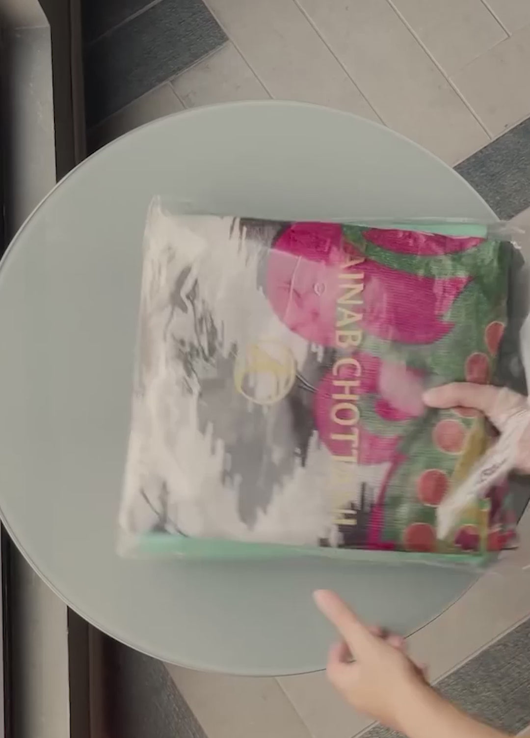 Zainab Chottani Embroidered Chikankari Suits Unstitched 3 Piece ZC25CH D12B Rayne - Summer Collection