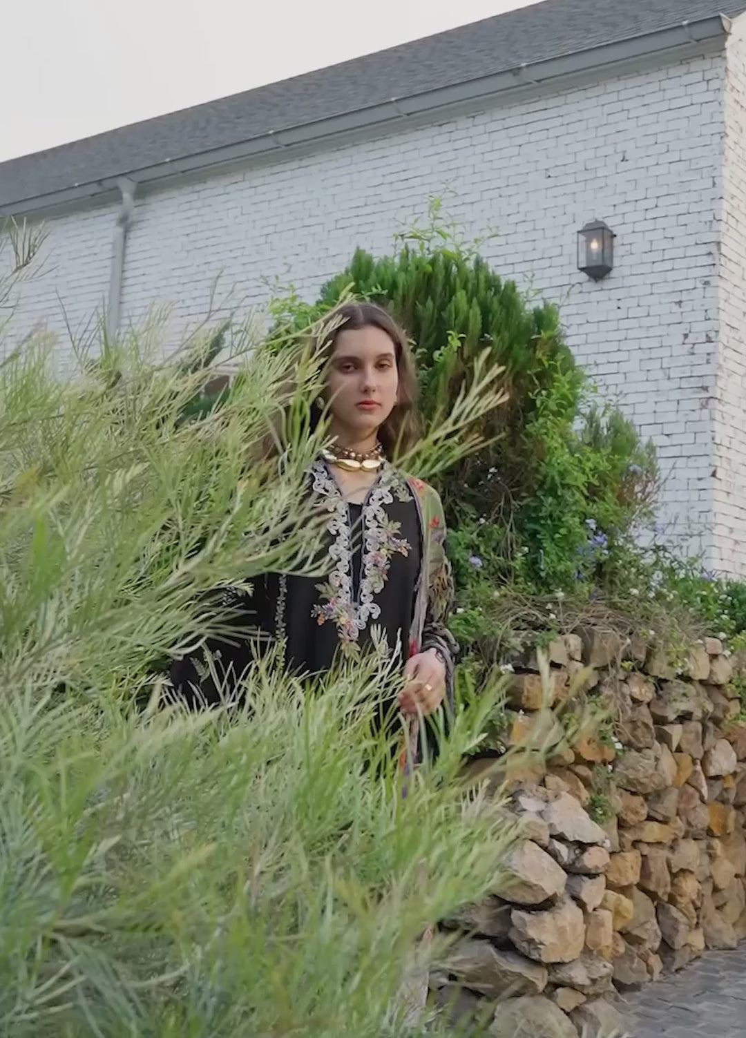 Belle Saison by Esmel Unstitched Embroidered Lawn 3 Piece Suit EML26ULB Elvire EUNSS260212 - Festive Collection