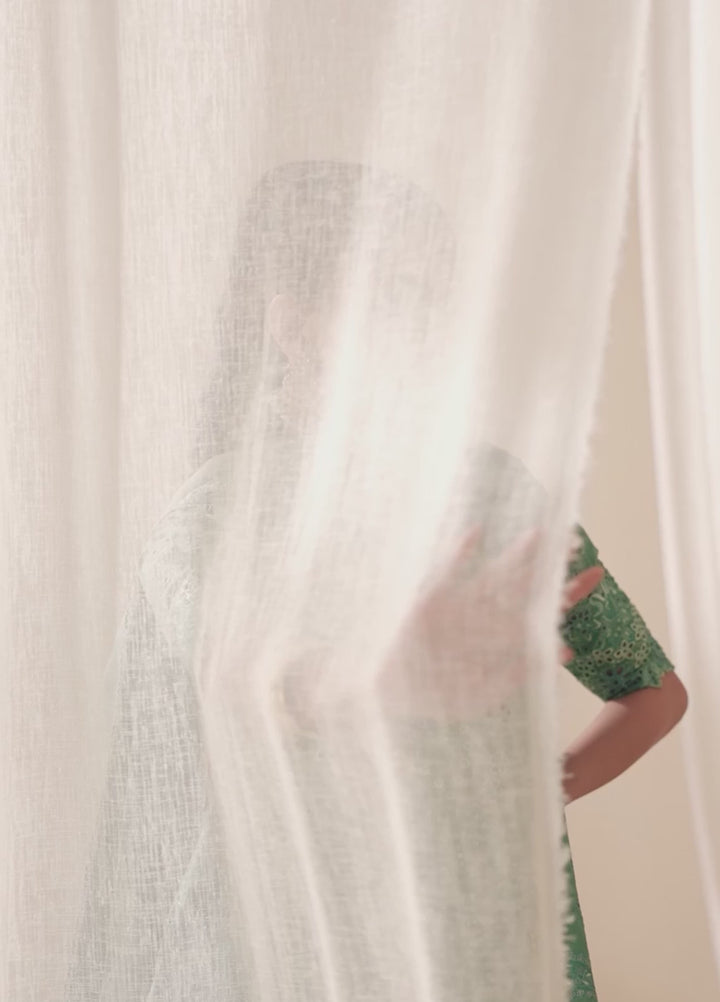 Aik Atelier Unstitched Embroidered Lawn 3 Piece Suit AIK26ULF B2603A - Festive Collection