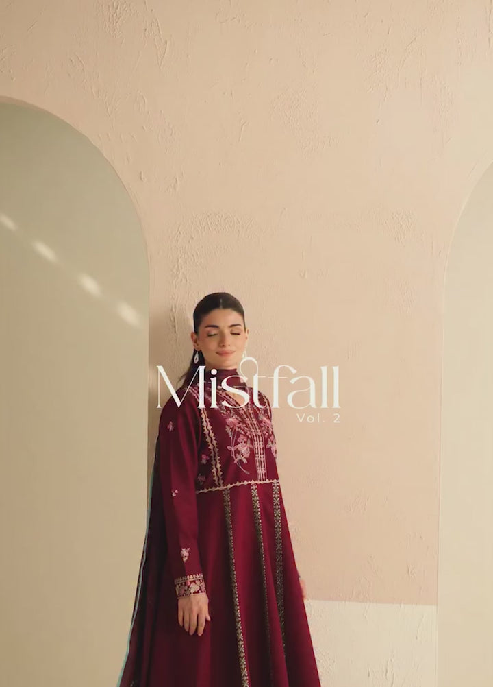 Mistfall by Panache Apparel RTW Embroidered Cotton 3 Piece Suit avira Eid Collection