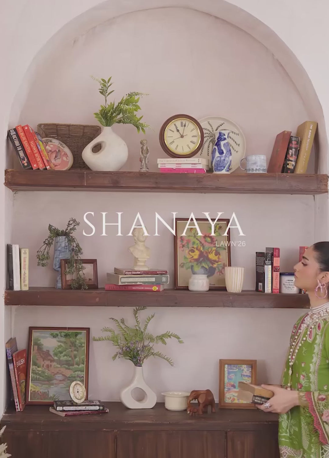 Shanaya by Mahnur Unstitched Lawn Embroidered 3 Piece Suit MN26US SN-11 - Summer Collection