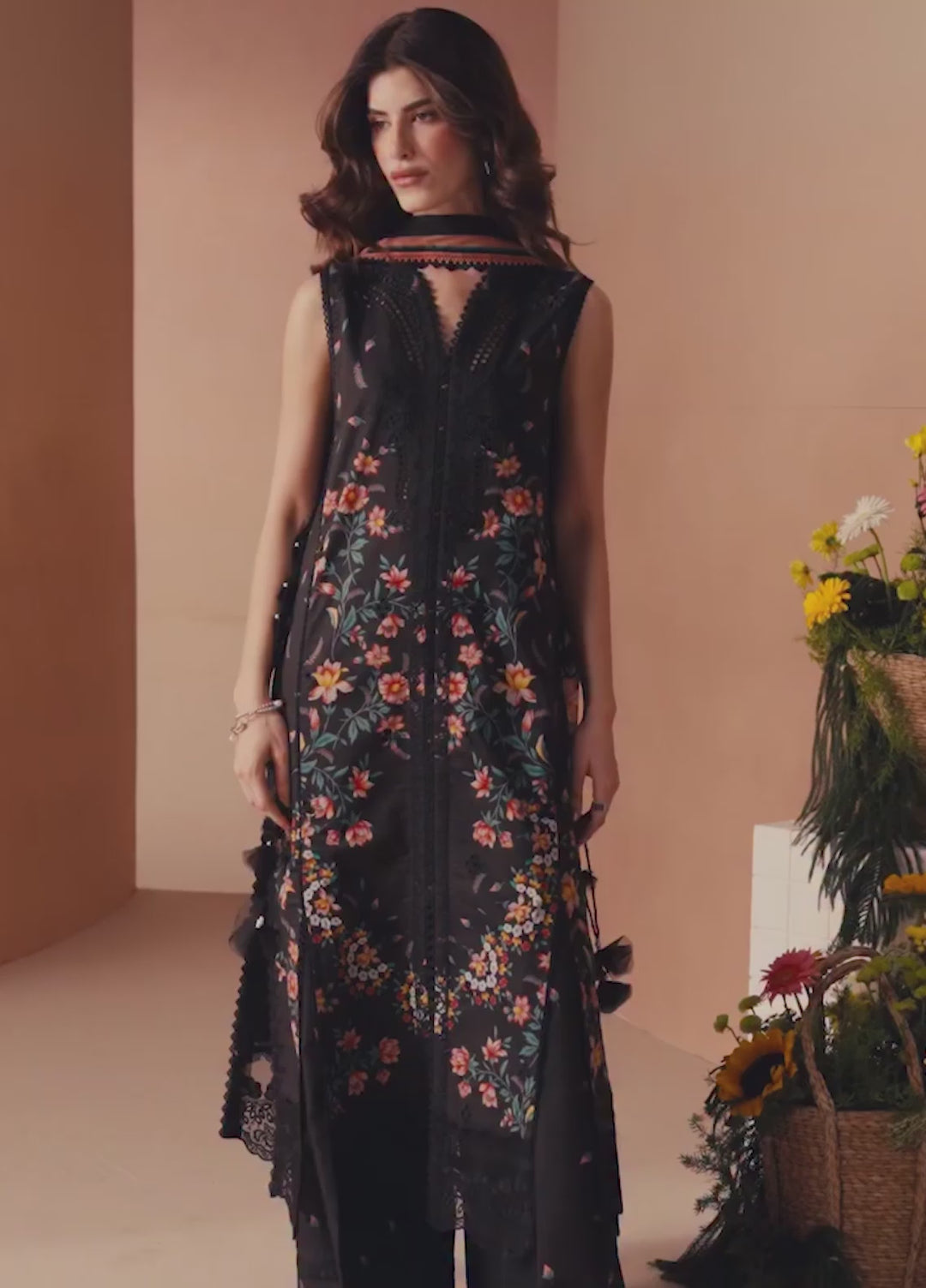 Haze A Prints by Afrozeh Unstitched Printed Lawn 3 Piece Suit AF26UAP Nightlure FWU-117 - Summer Collection