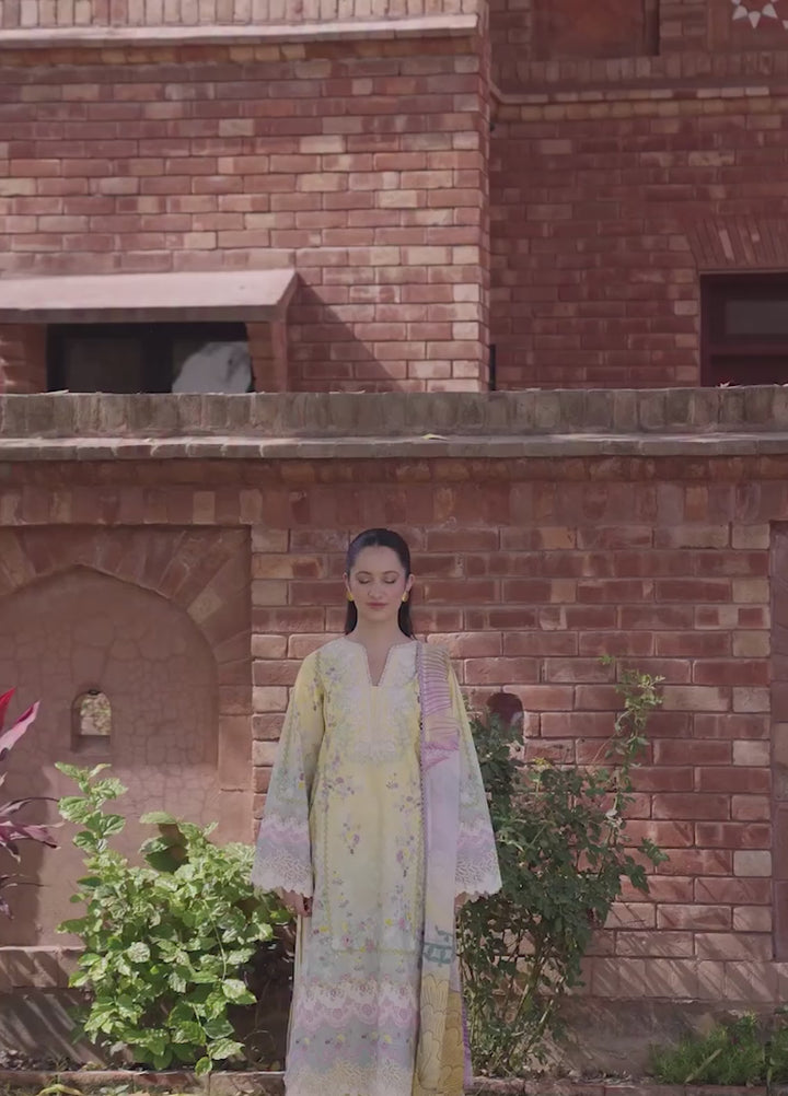Summer Lines by Neeshay Unstitched Printed Lawn 3 Piece Suit NSH26ULS Virella - Eid Collection