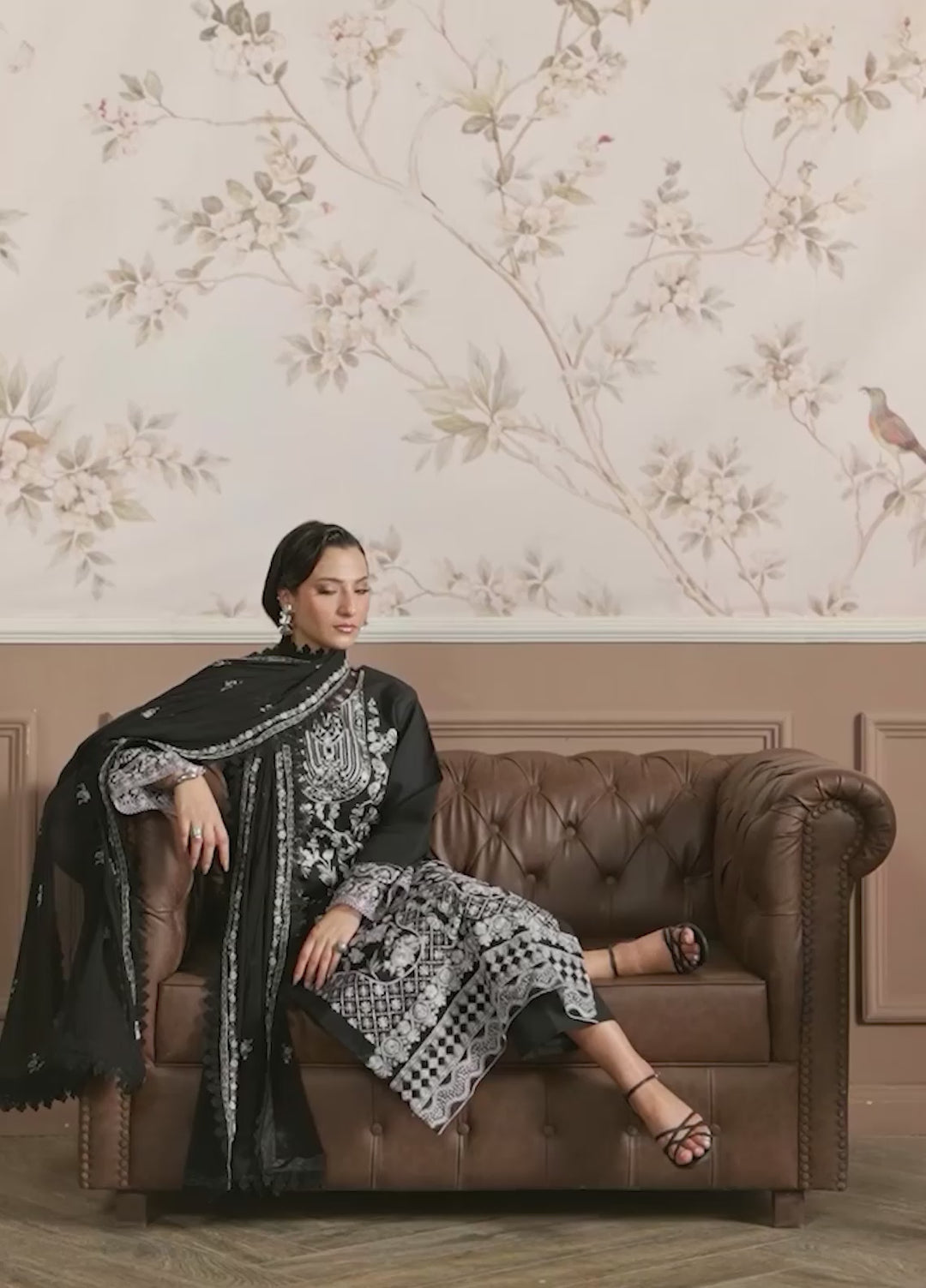 Noore by Ayleen Unstitched Embroidered Lawn 3 Piece Suit AY26ULN Dastoor - Eid Collection