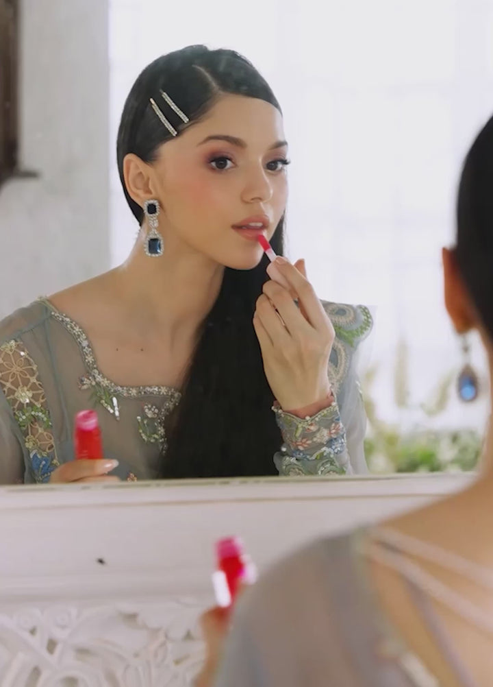 Shaam Shandar By Mushq Luxury Chiffon Unstitched 3 Piece Suits MQ25SC D-5 Jashn e jahanara - Festive Collection