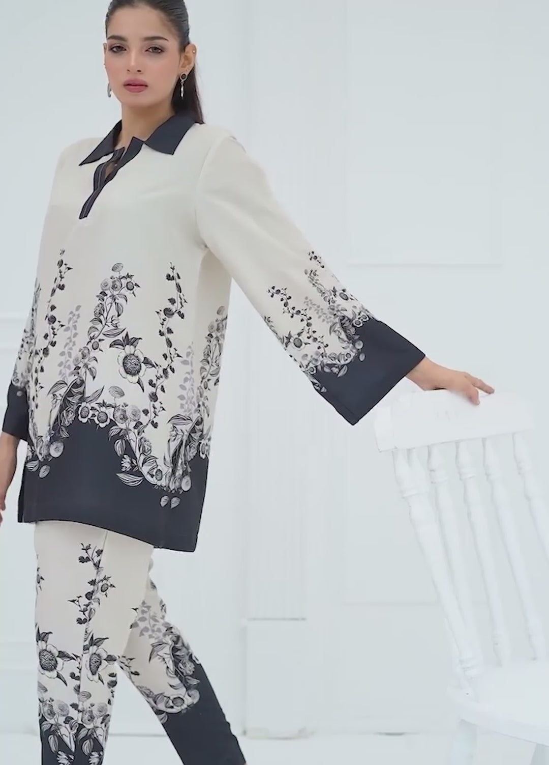 Nairah Women Pret Printed Arabic Lawn Suit NAH26PN Alaya - Spring Collection