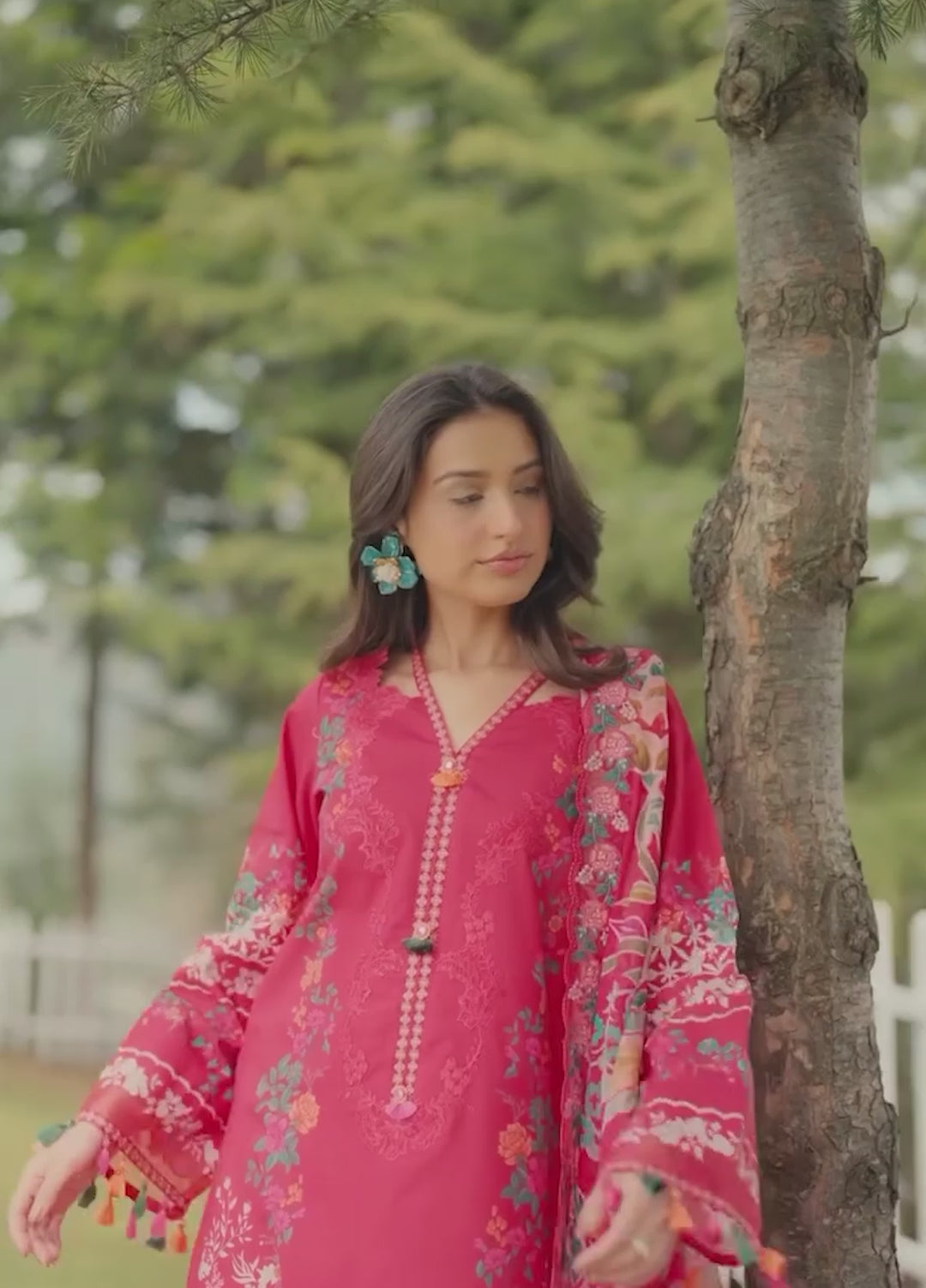 Rang e Bahar by Charizma Unstitched Embroidered Lawn 3 Piece Suit CHR26ULR CRB6-09 - Summer Collection