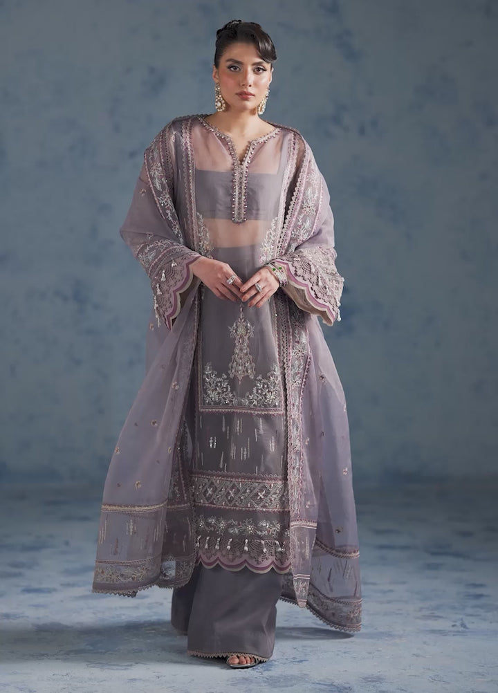 Amoris by Imran Ramzan Embroidered Organza 3 Piece Suit Tonalita di Seta - Wedding Collection