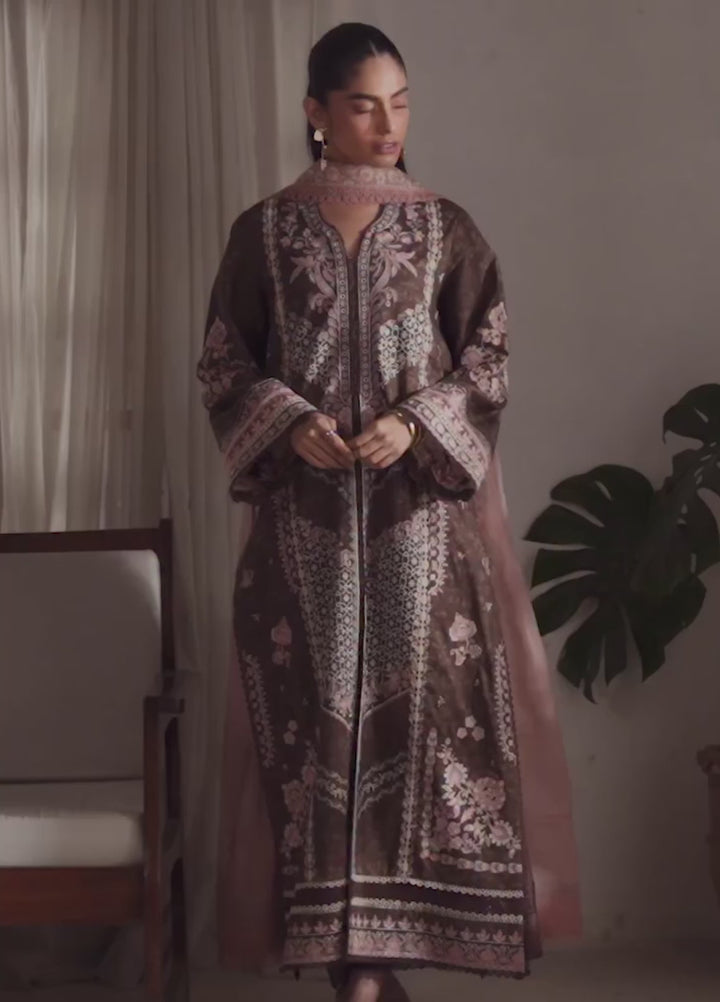 Serein by Ayzel Unstitched Embroidered Lawn 3 Piece Suit AAF26USL Selune - Eid Collection
