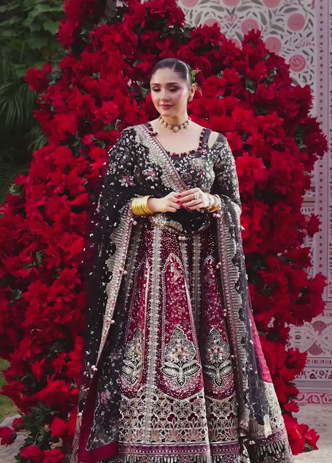 Jhoomro by Nureh Unstitched Embroidered Raw Silk 3 Piece Suit NU26UJW NL-95 - Wedding Collection