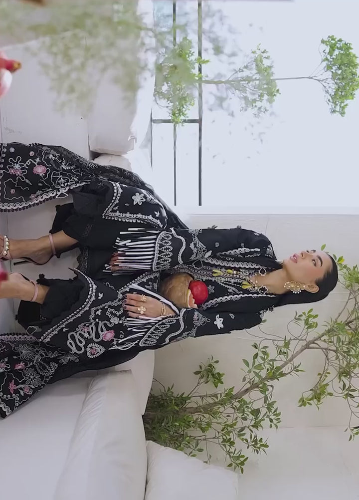 Sahil by Qalamkar Unstitched Embroidered Luxury Lawn 3 Pcs Suit QLK26US SA-02 Liana - Summer