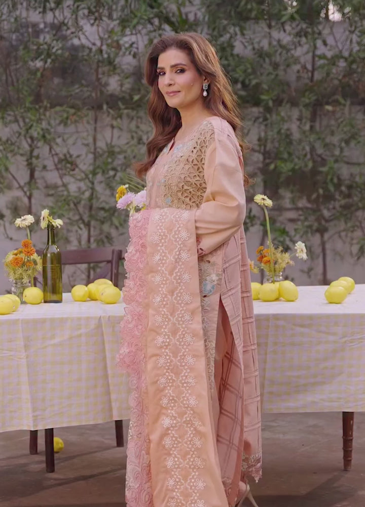 Versa by Asifa and Nabeel Unstitched Embroidered Lawn 3 Piece Suit AN26UVL VUL26-05 Botanical Bond - Festive Collection