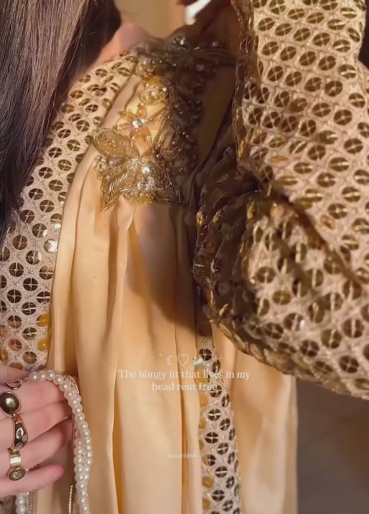 Ombrella Pret Embroidered Georgette 1 piece Golden Mirage