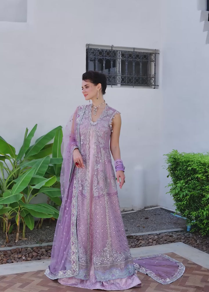Bachelorette by Mushq Unstitched Embroidered Chiffon 3 Piece Suit MU26UBF Miss Mischief MUNCH260108 - Festive Collection