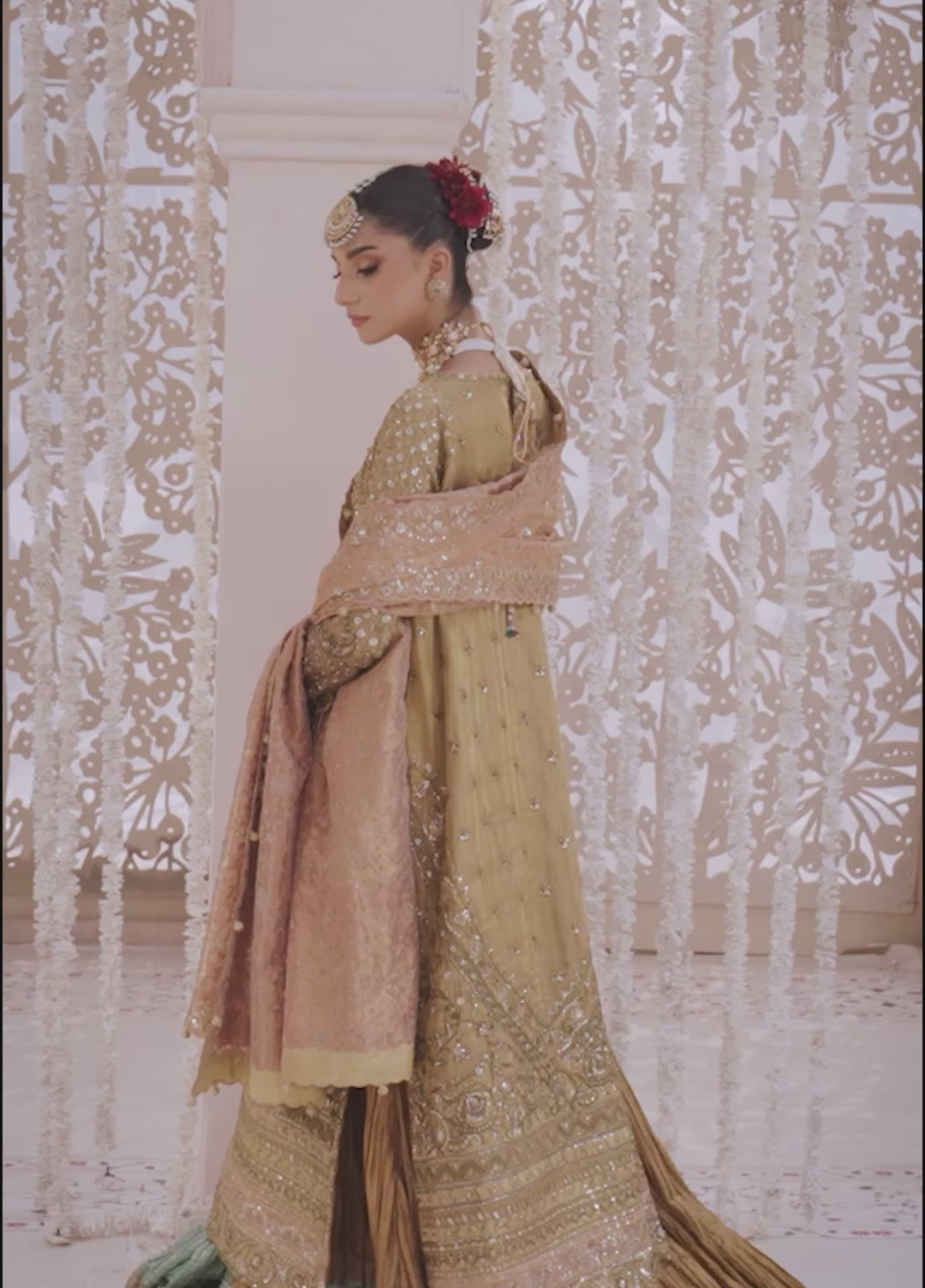 Aik Atelier Embroidered Organza Suits Unstitched 3 Piece AIK25EF Vl2 Look 02 - Formals Collection