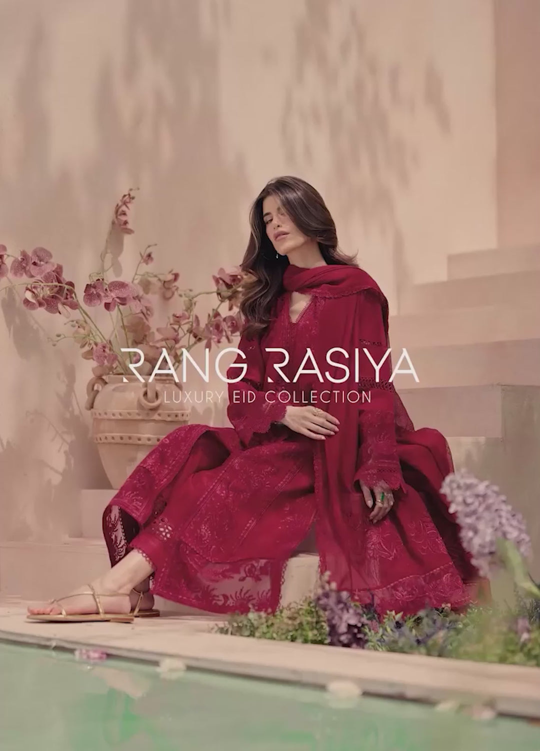 Rang Rasiya Unstitched Embroidered Luxury Lawn 3 Piece Suit RR26ULE NEHAL - Eid Collection