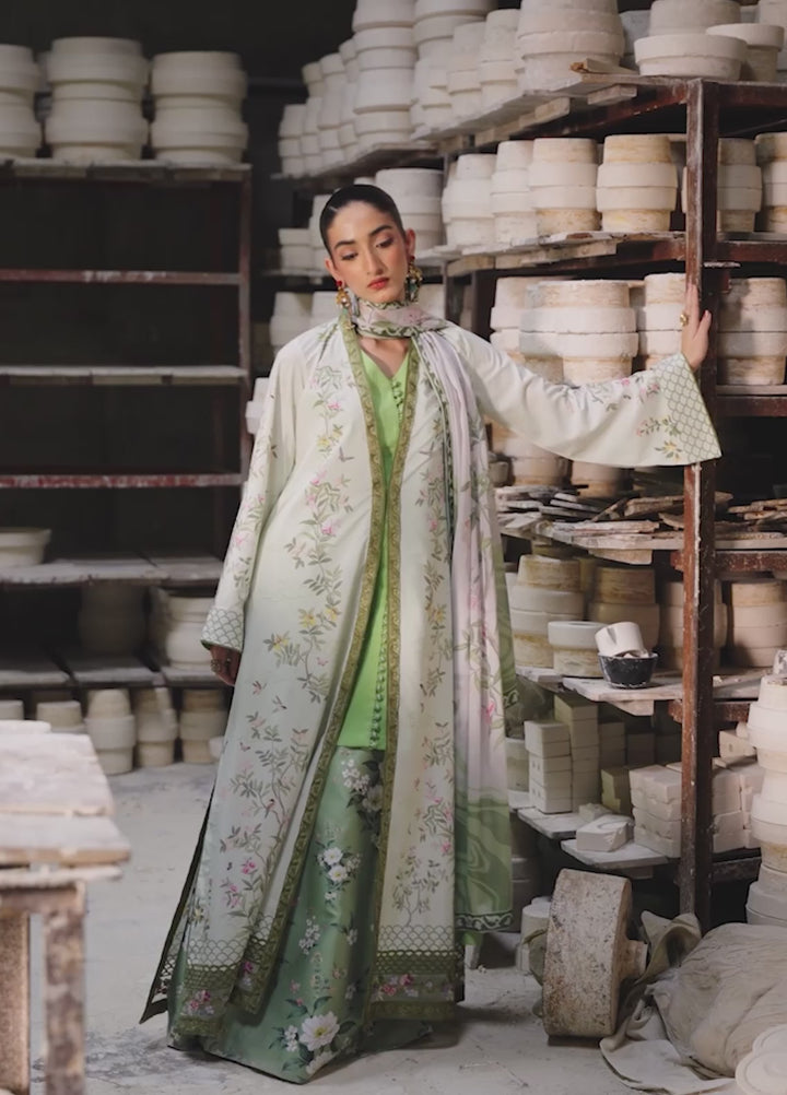 Lady Aik by AIK Atelier Unstitched Printed Crepe 3 Piece Suit AIK26ULA 07 - Festive Collection
