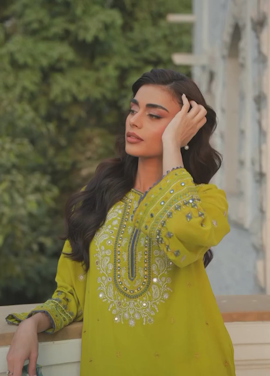 Lamhay by Dhanak Pret Swiss Voile 3 Piece DHN26PSV DC-2583 - Summer Collection