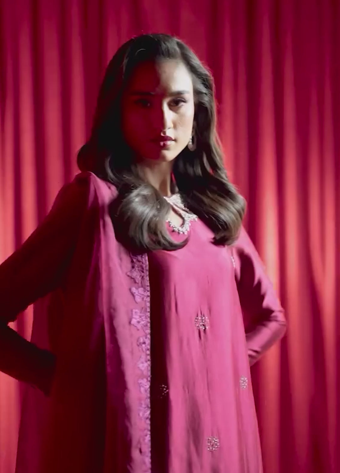 Siara by Zariya RTW Embroidered Silk 3 Piece Suit EZRA ZB60170 Festive Collection