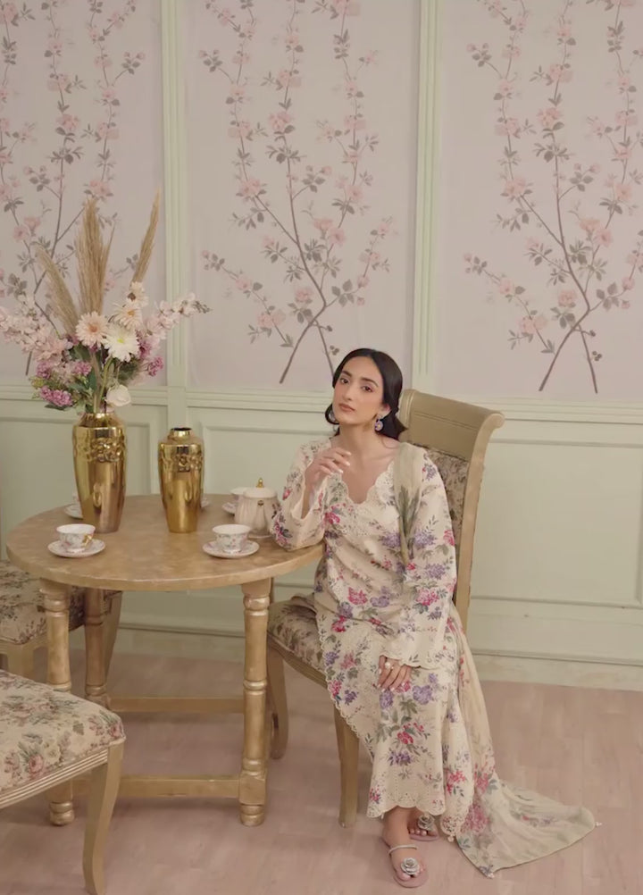 The Meetup by Yards Unstitched Embroidered Lawn 3 Piece Suit Unsaid Things Casual Collection
