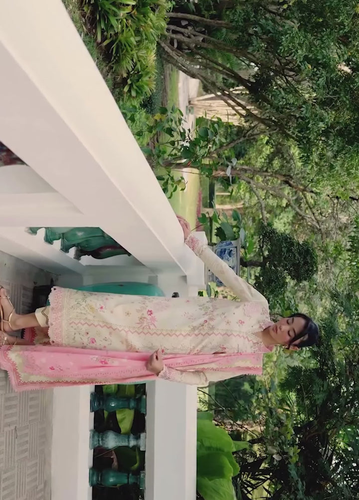 Q Prints by Qalamkar Unstitched Lawn Printed 3 Piece Suit QLK26QP Mairi - Summer Collection