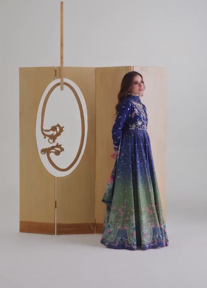 Amour by Bin Ilyas Unstitched Printed Lawn 3 Piece Suit BI26ULA 189A - Festive Collection