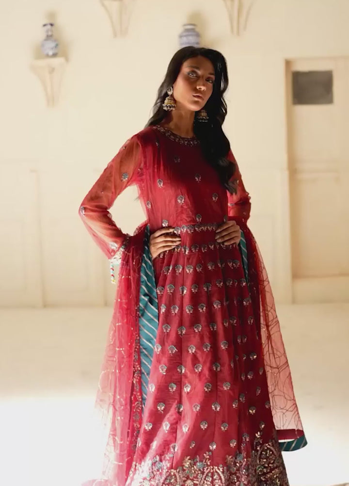 Salitex Unstitched Embroidered Chiffon 3 Piece Suit SUNS8CH523 Festive Collection