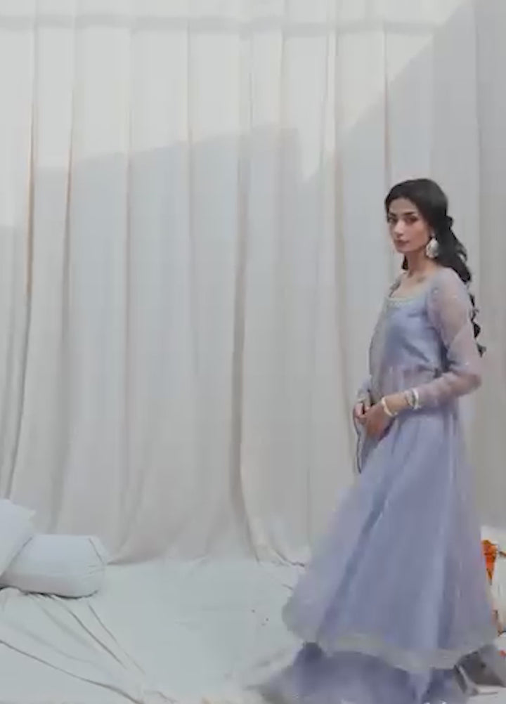 Koel by Jahaan RTW Embroidered Organza 3 Piece Suit Reem Festive Collection