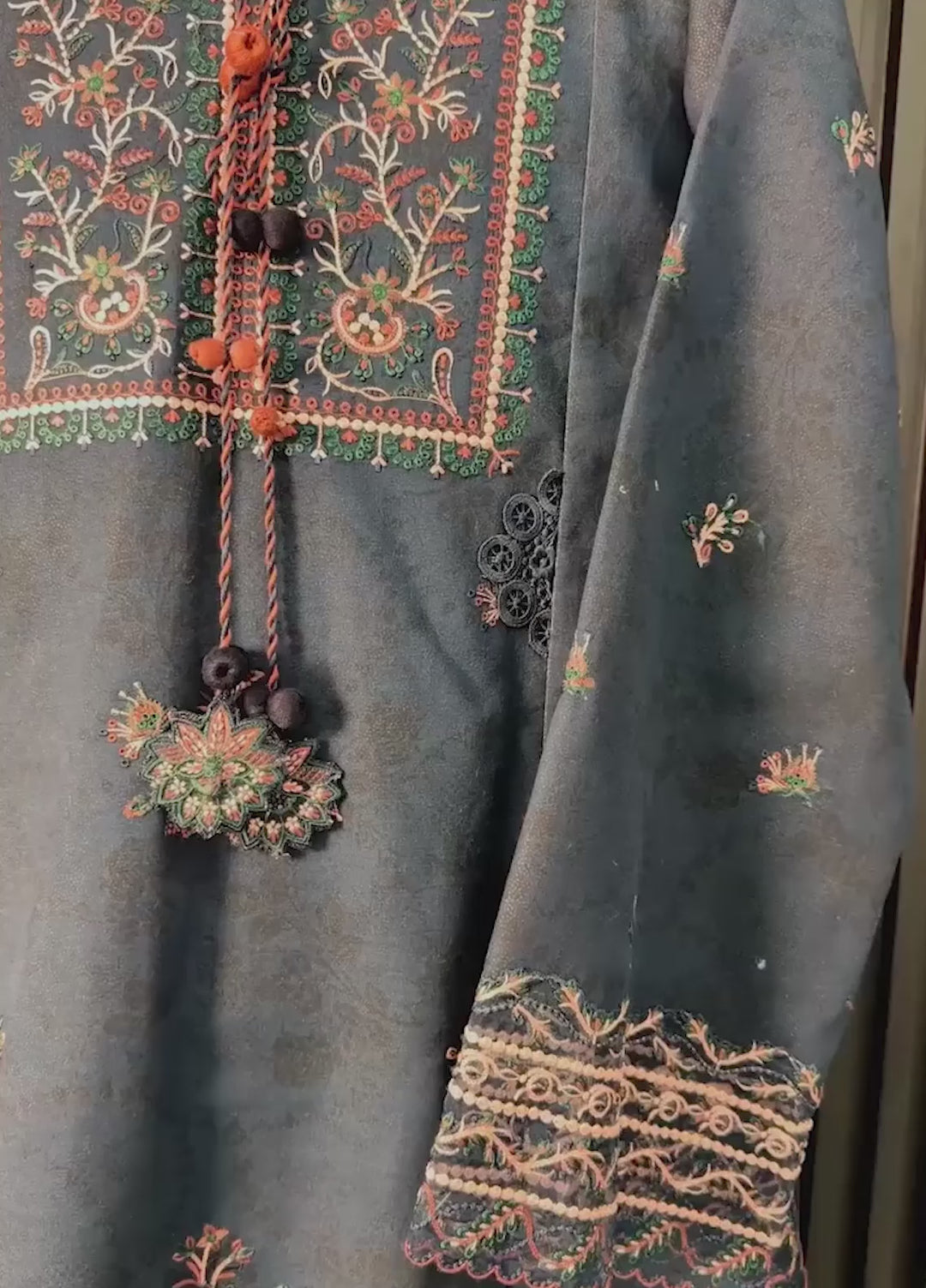 Florence by Rang Rasiya Unstitched Embroidered Lawn 3 Piece Suit RR26ULF Nilofer - Festive Collection