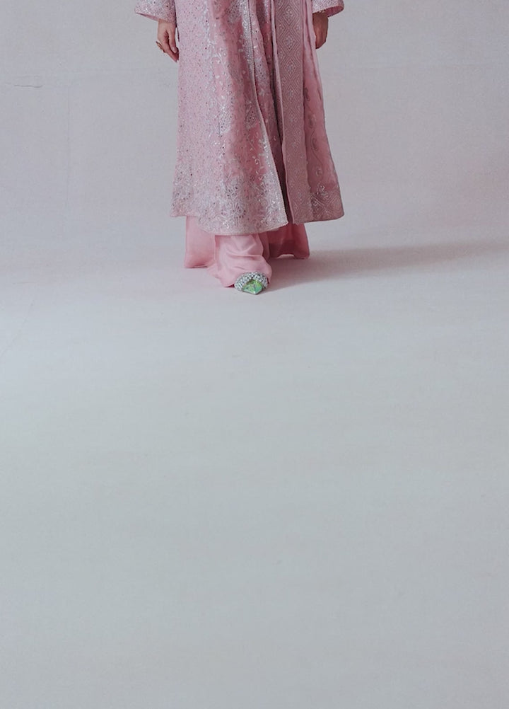 Aik Atelier Embroidered Chiffon Suits Unstitched 3 Piece AIK25EF Vl1 D-02 - Formals Collection