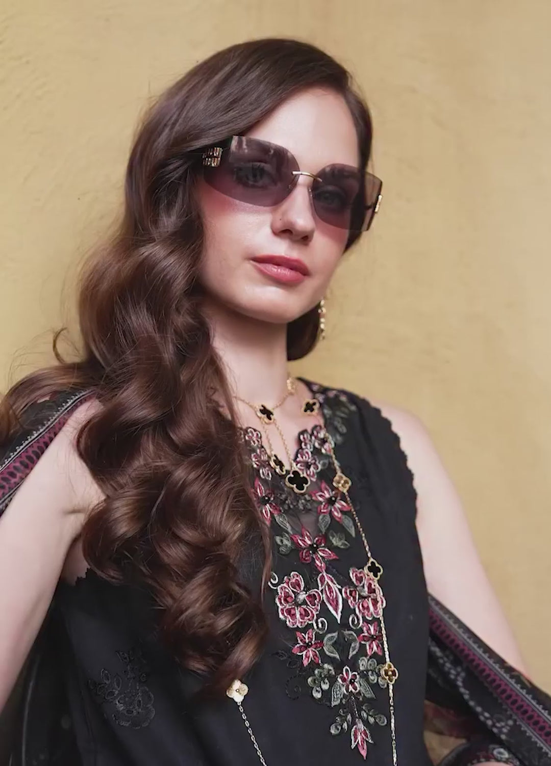 Noor by Saadia Asad Unstitched Embroidered Laserkari Lawn 3 Piece Suit SA26ULNL D5 - Lawn Collection