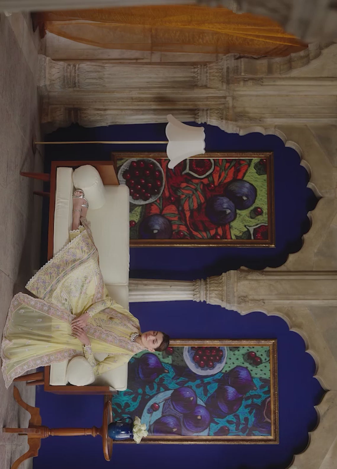 Gulaal Unstitched Embroidered Luxury Lawn 3 Piece Suit GL26USL SORAYAE LL-20 - Festive Collection