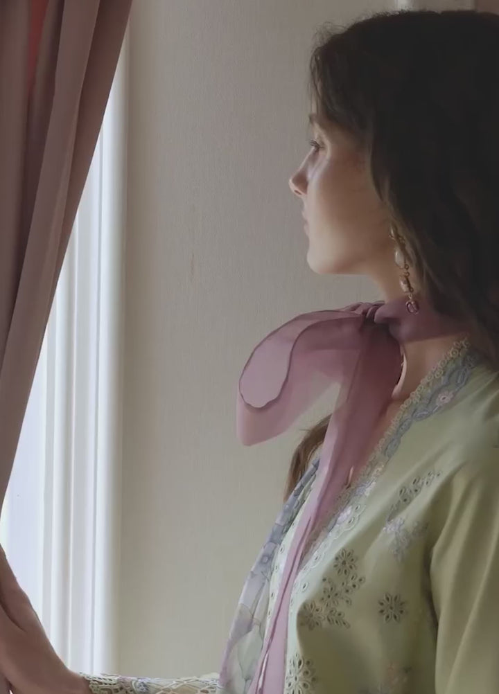 Belle Saison by Esmel Unstitched Embroidered Lawn 3 Piece Suit EML26ULB Eglea EUNSS260206 - Festive Collection