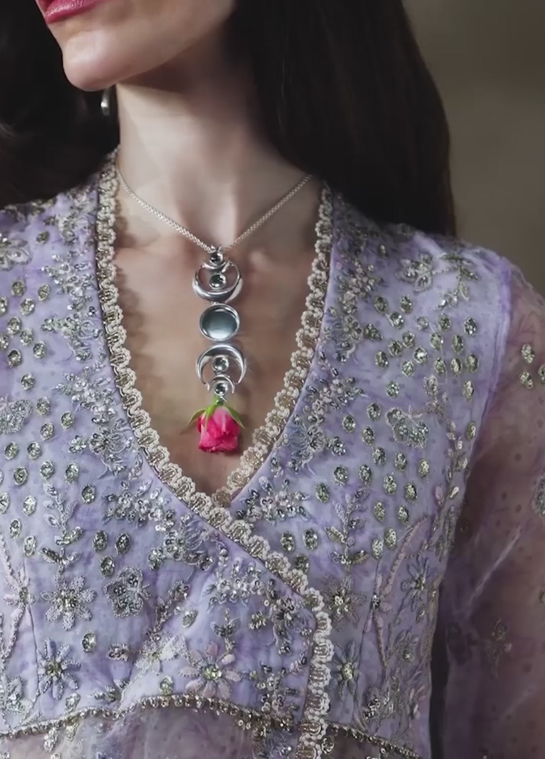 Aure by Afrozeh Unstitched Embroidered Organza 3 Piece Suit AF26UAW Monet FW01232 - Wedding Collection