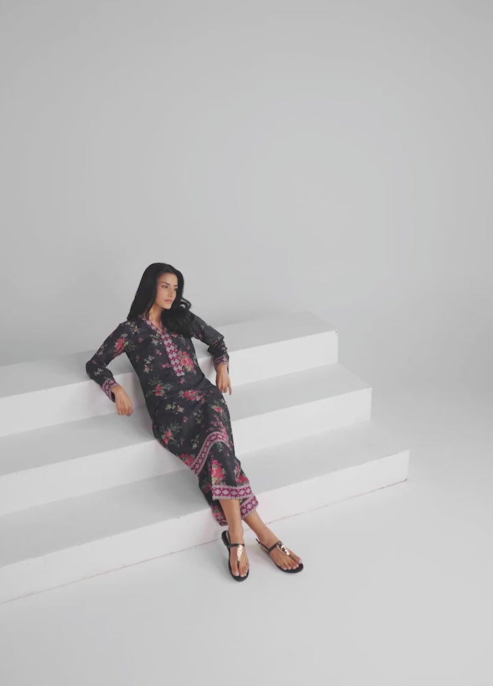 Summer Basics by Gulaal Women RTW Printed Poly 2 Piece Suit Calida - Casual Collection
